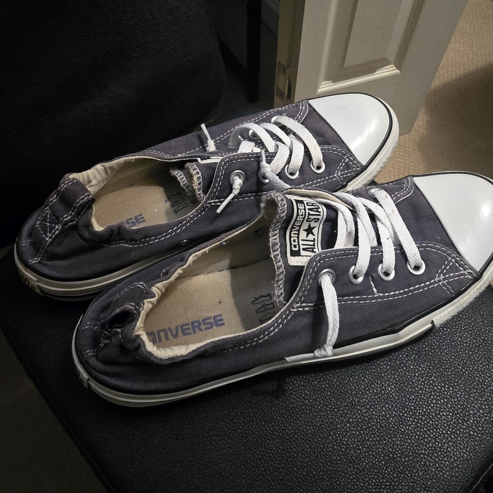 Converse All Star Sole in Gray and White